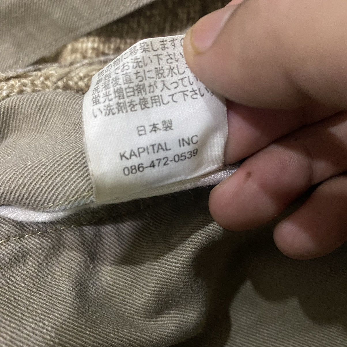 Kapital ‼️LAST DROP‼️KAPITAL Khaki 12 Button Fly Work Pants Trousers Size US 32 / EU 48 - 16 Thumbnail