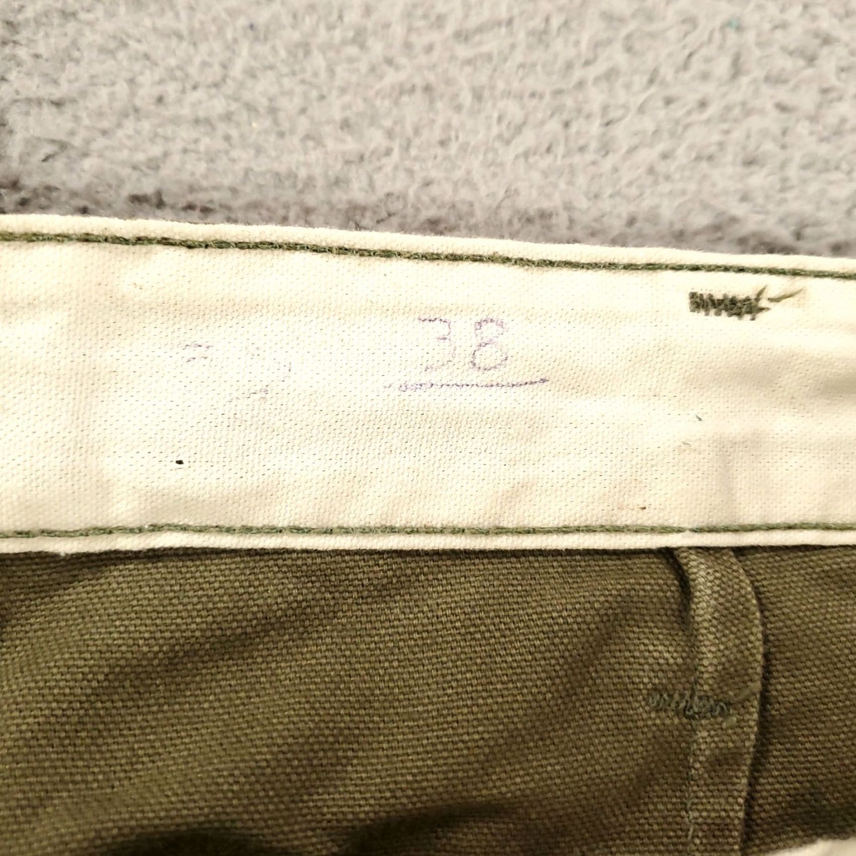 SafTbak VINTAGE Saftbak Pants Mens 36x32 Carpenter Canvas Workwear" Size US 36 / EU 52 - 6 Thumbnail