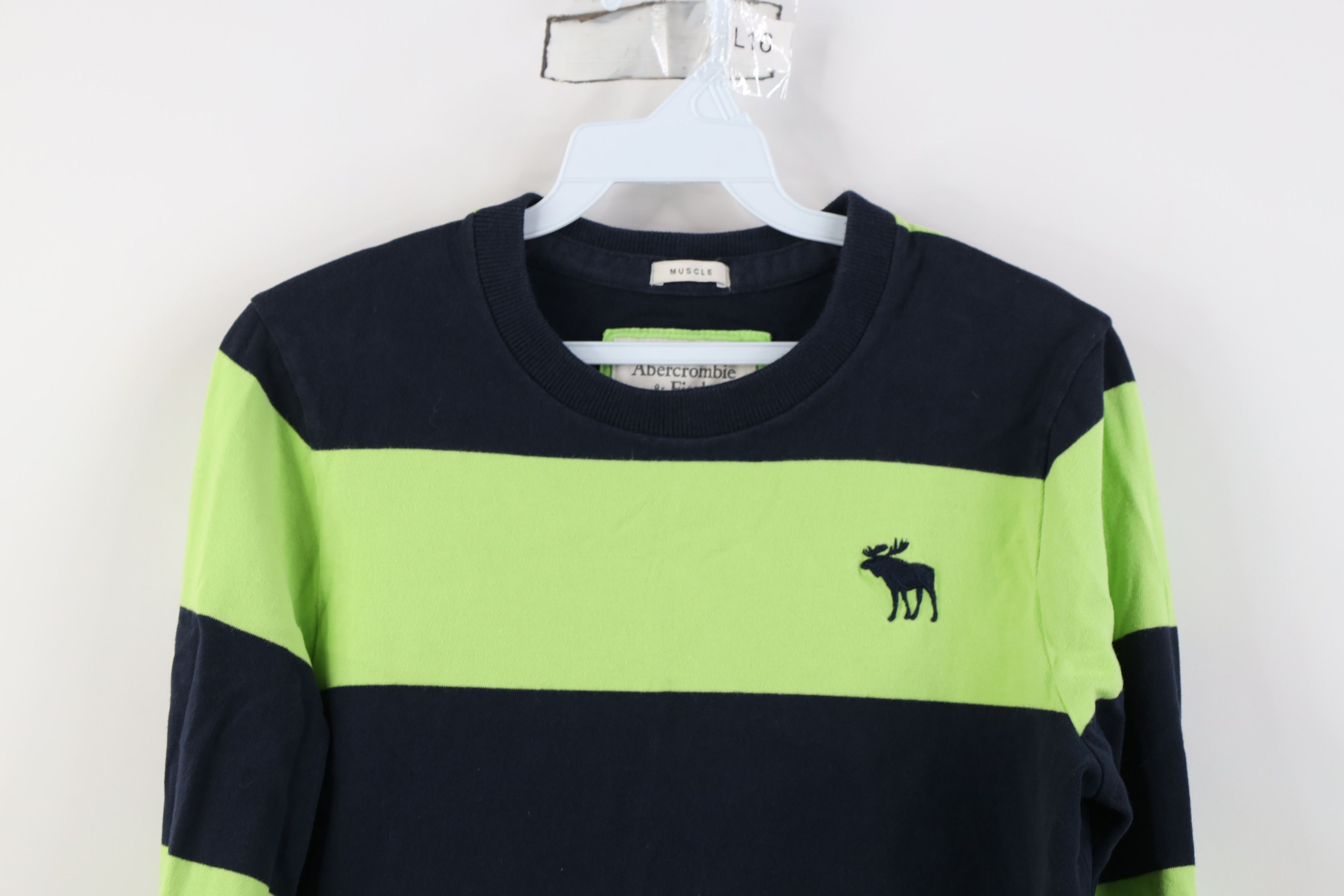 Abercrombie & Fitch Vintage 90s Y2K Abercrombie & Fitch Long Sleeve T-Shirt Size US S / EU 44-46 / 1 - 2 Thumbnail