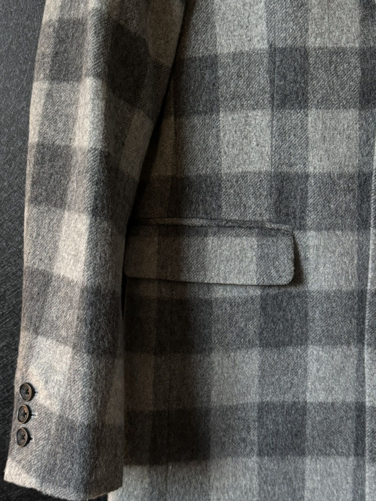 Journal Standard Journal Standard Japanese-Wool Checked Chesterfield Size US S / EU 44-46 / 1 - 2 Thumbnail