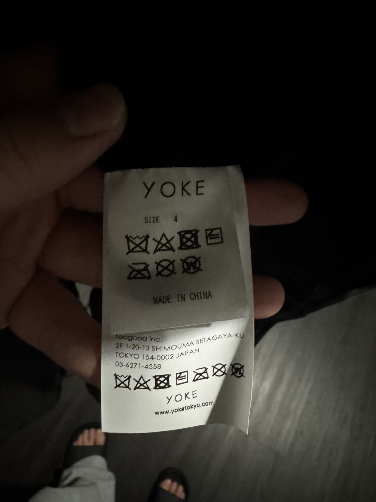 YOKE Goat Leather Jacket (JP 4) Size US L / EU 52-54 / 3 - 6 Thumbnail