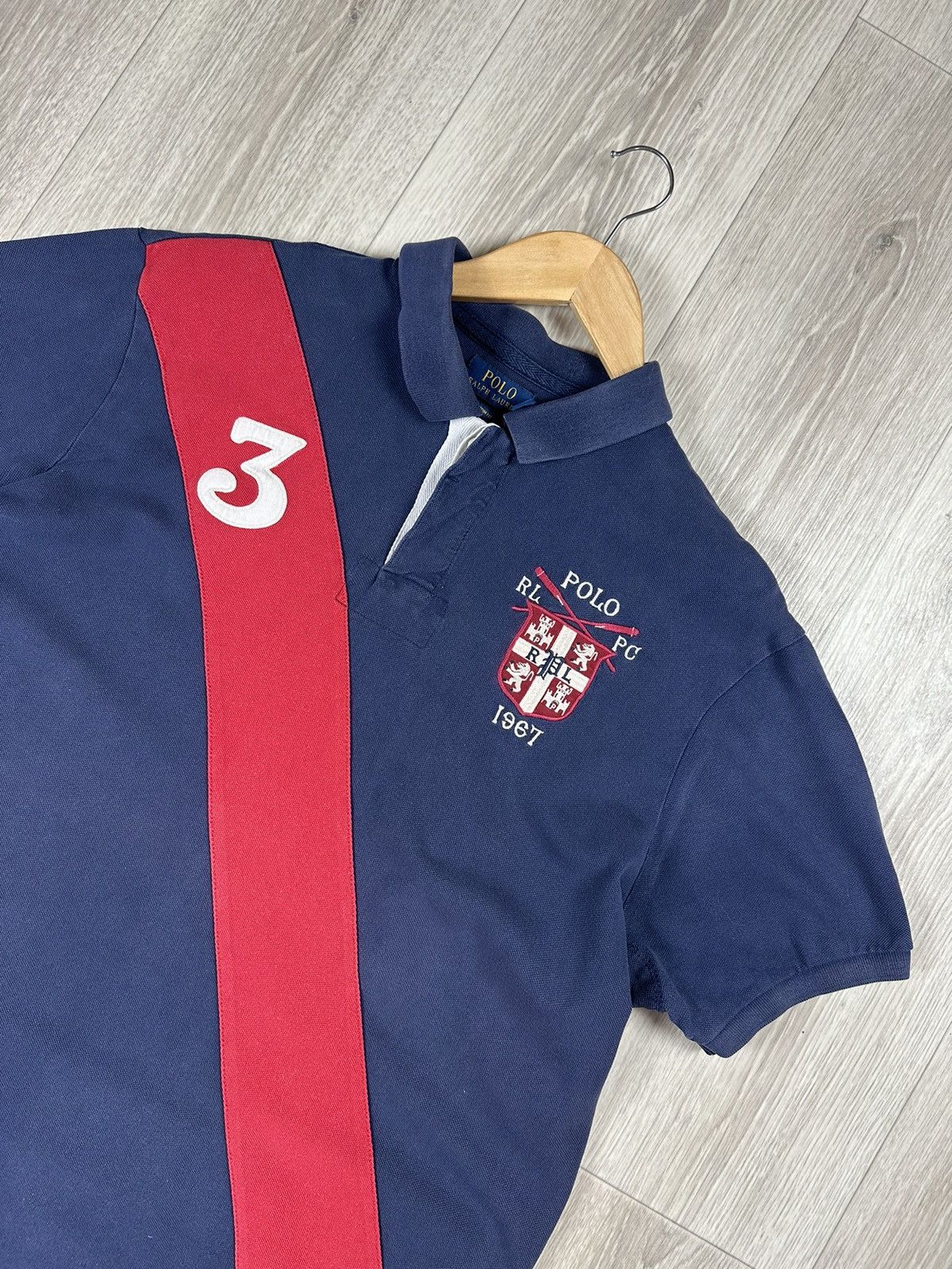 Polo Ralph Lauren × Vintage Polo Ralph Lauren T-Shirt Polos rare Size US XXL / EU 58 / 5 - 2 Thumbnail