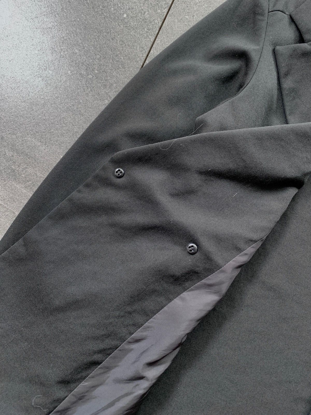 Yohji Yamamoto FREE TAX! Ys Minimalist Wool Blazer Jacket Size US S / EU 44-46 / 1 - 8 Thumbnail