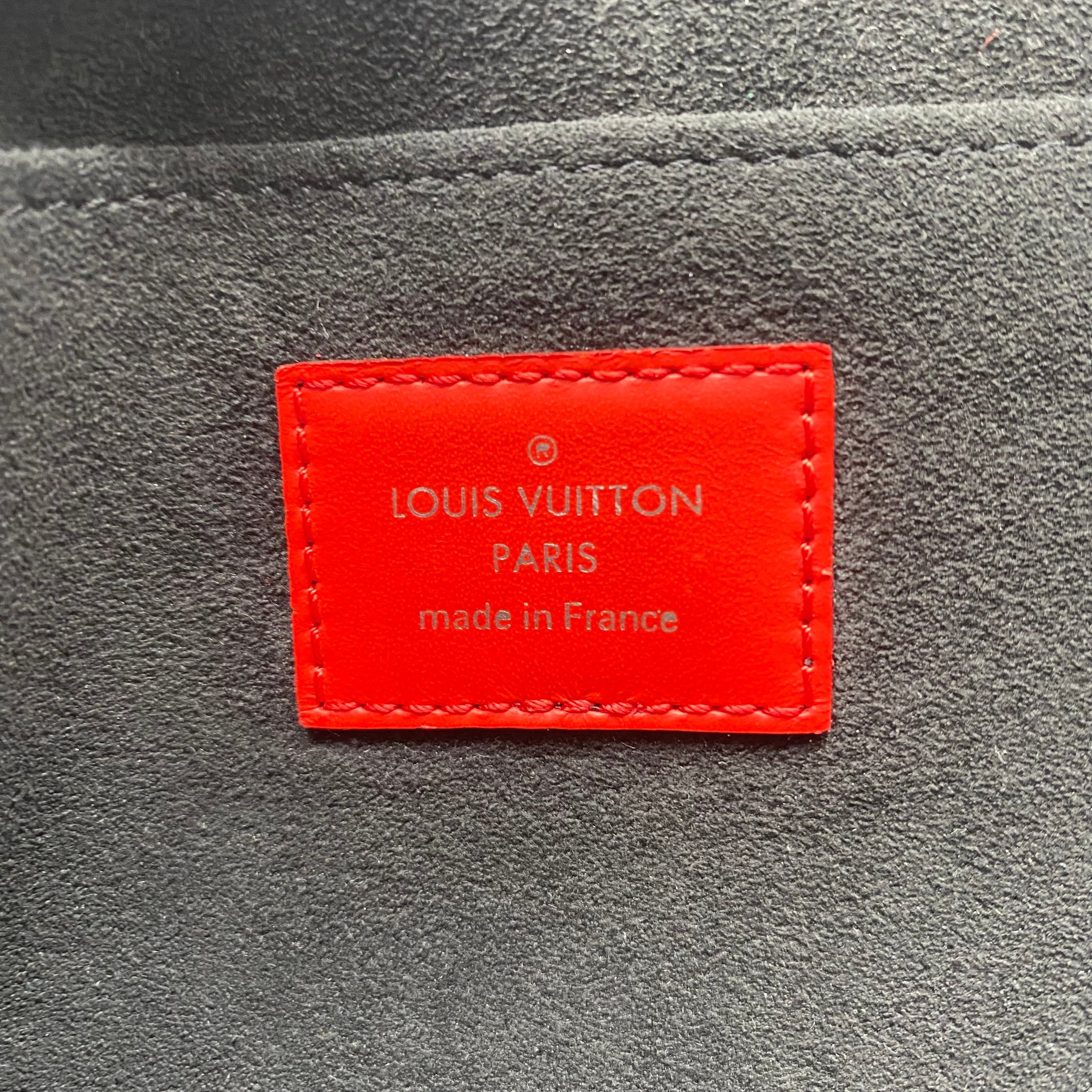 Japanese Brand × Louis Vuitton × Supreme Louis Vuitton × Supreme Epi Pochette Joule GM Clutch Bag Red Size ONE SIZE - 4 Thumbnail