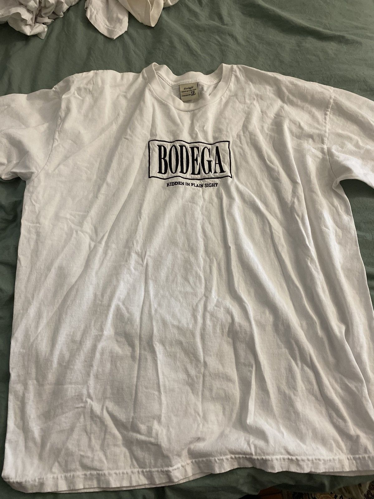 Bodega Embroidered Bodega Logo Tee Size US XL / EU 56 / 4 - 1 Thumbnail