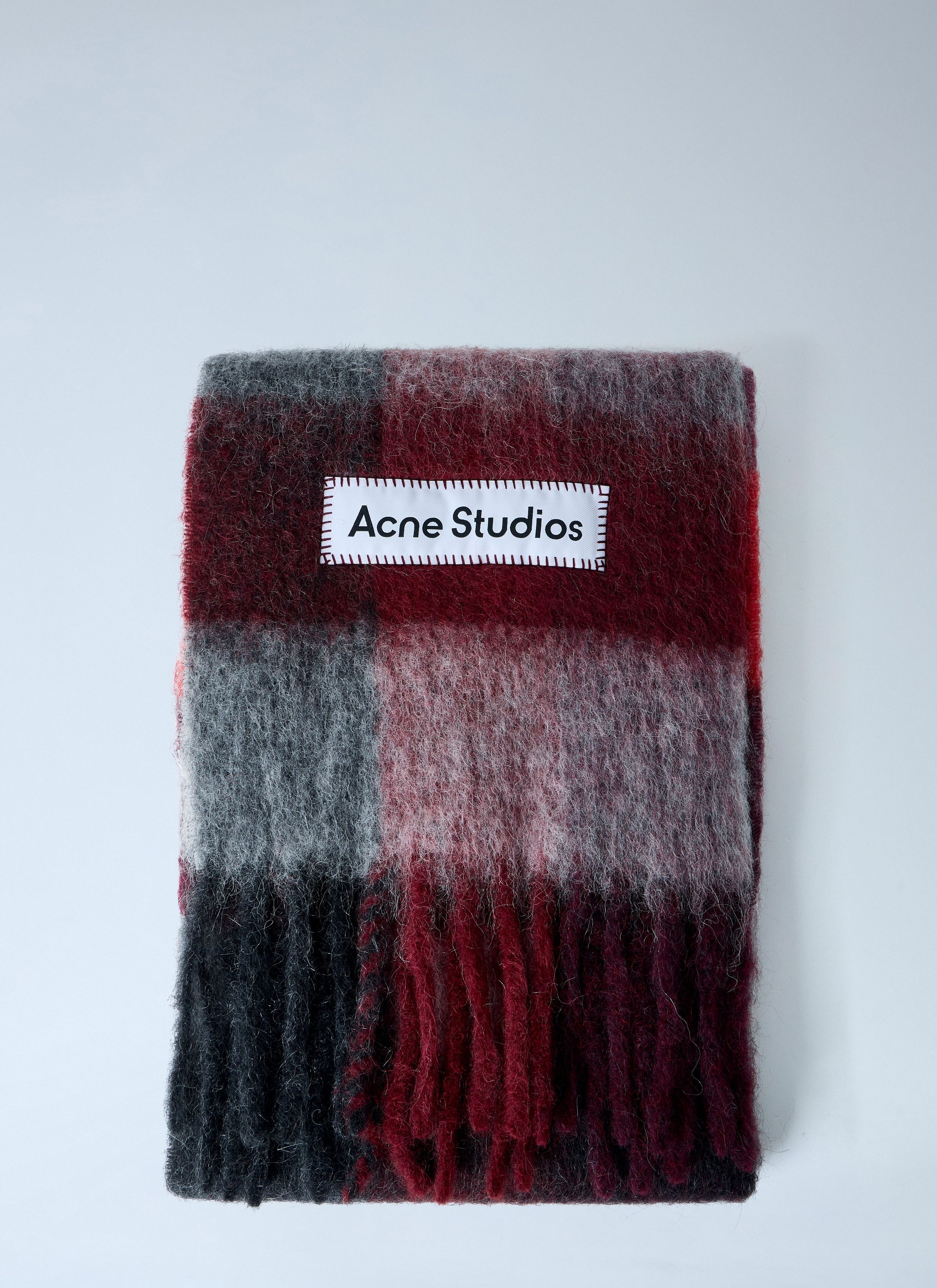 Acne Studios Wool-Blend Fringed Scarf Size ONE SIZE - 1 Thumbnail