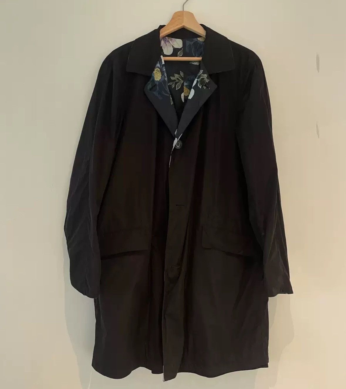 Dries Van Noten Dries van noten Double-sided floral trench coat Size US XL / EU 56 / 4 - 6 Thumbnail