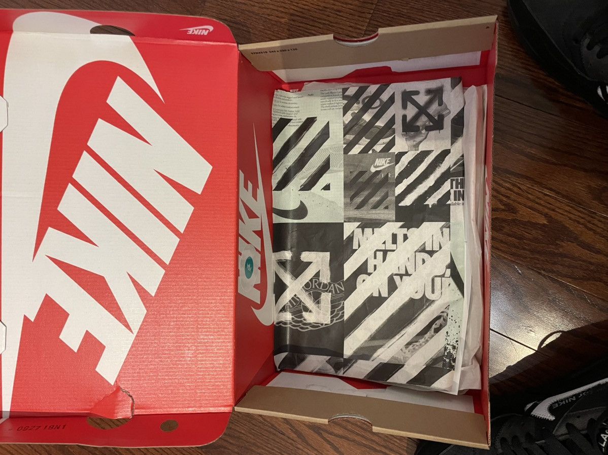Nike × Off-White Off-White Nike Air Max 90 Black Deadstock Size 10.5 Size US 10.5 / EU 43-44 - 11 Thumbnail