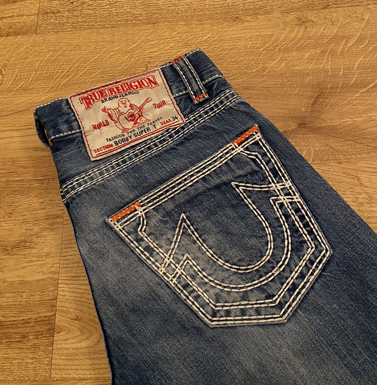 True Religion True Religion Bobby Super T Denim x Vintage x Avant Garde Size US 30 / EU 46 - 1 Thumbnail