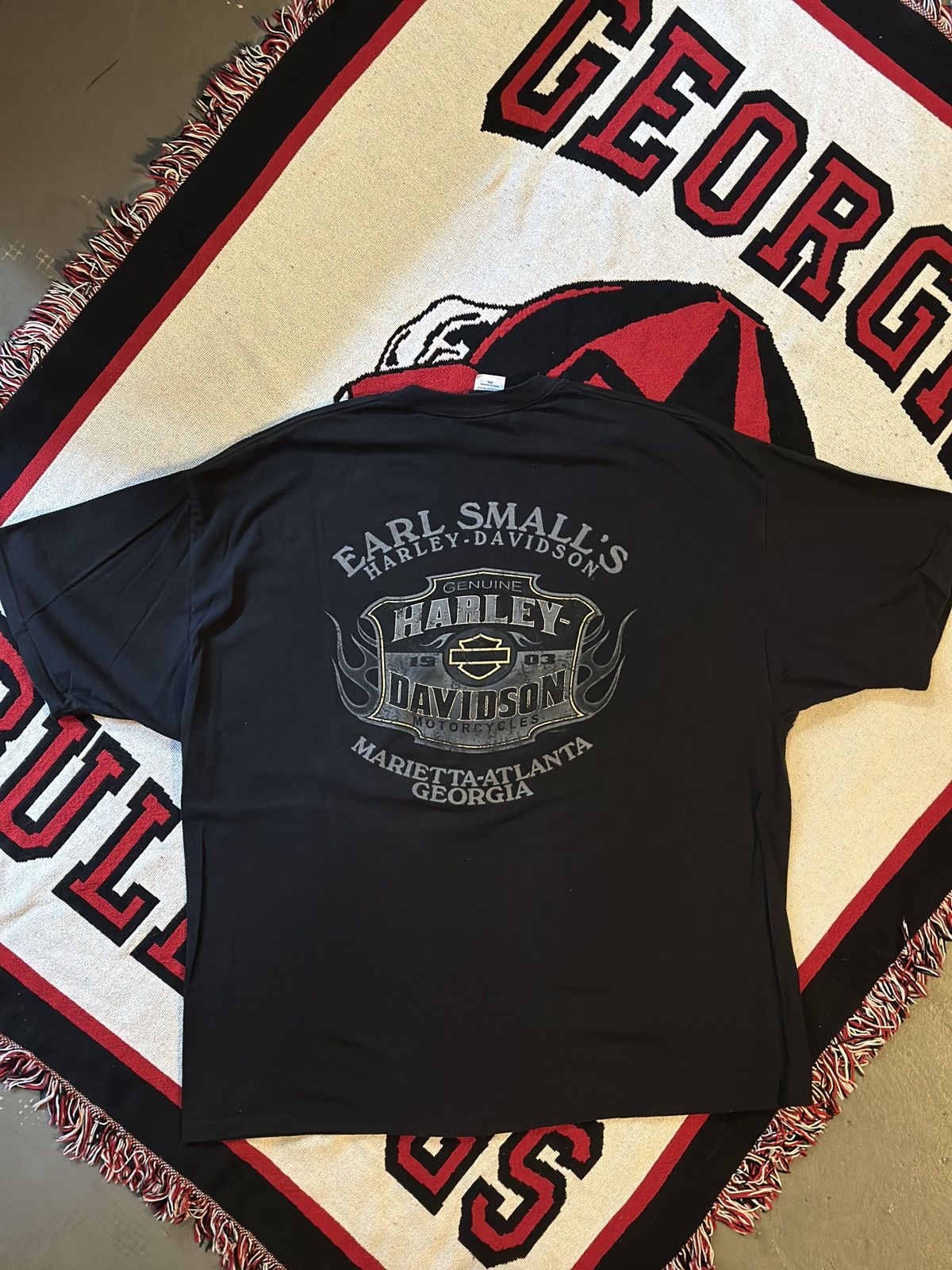 Harley Davidson Y2K Harley Davidson Tee Size US XXL / EU 58 / 5 - 2 Thumbnail
