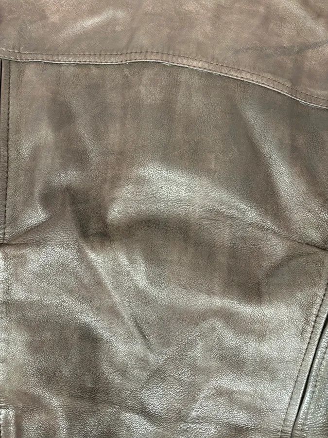 Dolce & Gabbana 2000s Dolce & Gabbana Buffalo Brown Aviator Leather Jacket Size US L / EU 52-54 / 3 - 13 Thumbnail