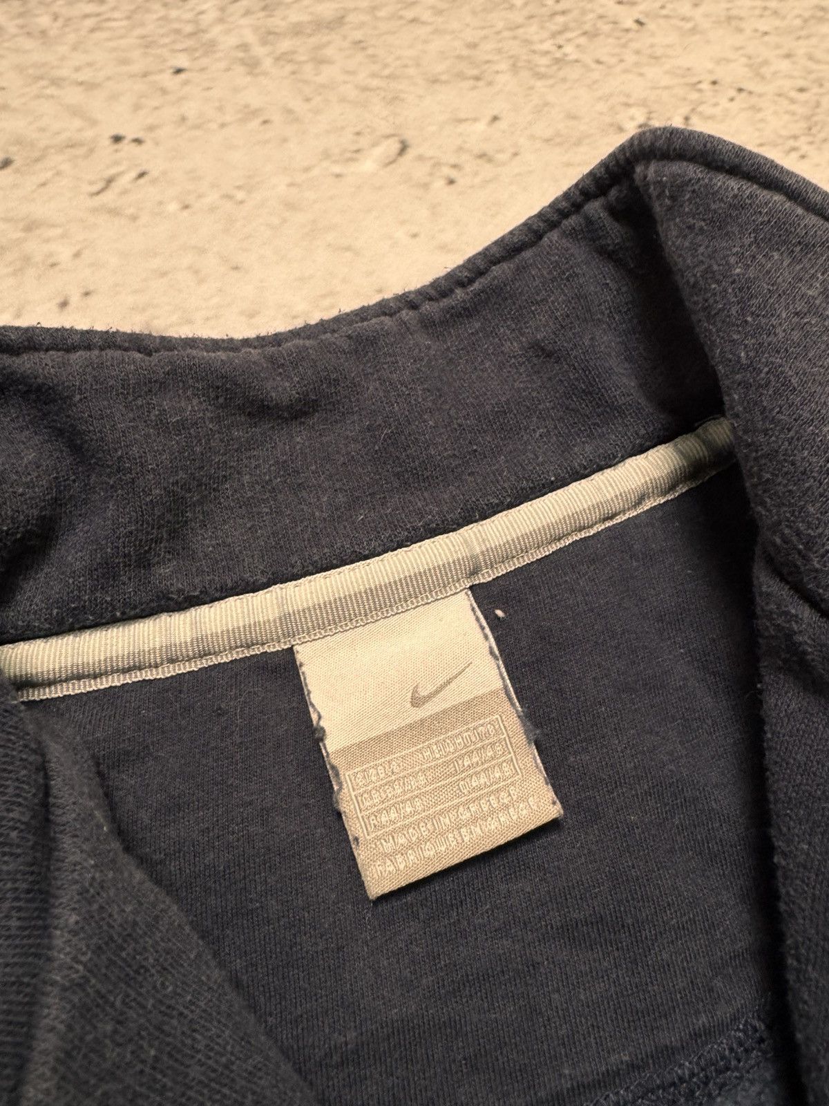 Nike × Vintage NIKE VINTAGE BASIC LOGO OVERSIZE BOXY 1/3 ZIP SWEATSHIRT Size US S / EU 44-46 / 1 - 5 Thumbnail