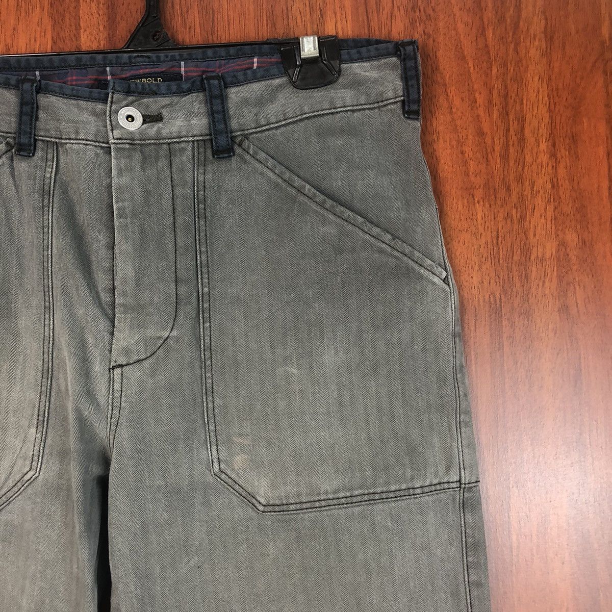 R.Newbold R.New Bold Grey Casual Pants #7512 Size US 29 - 5 Thumbnail
