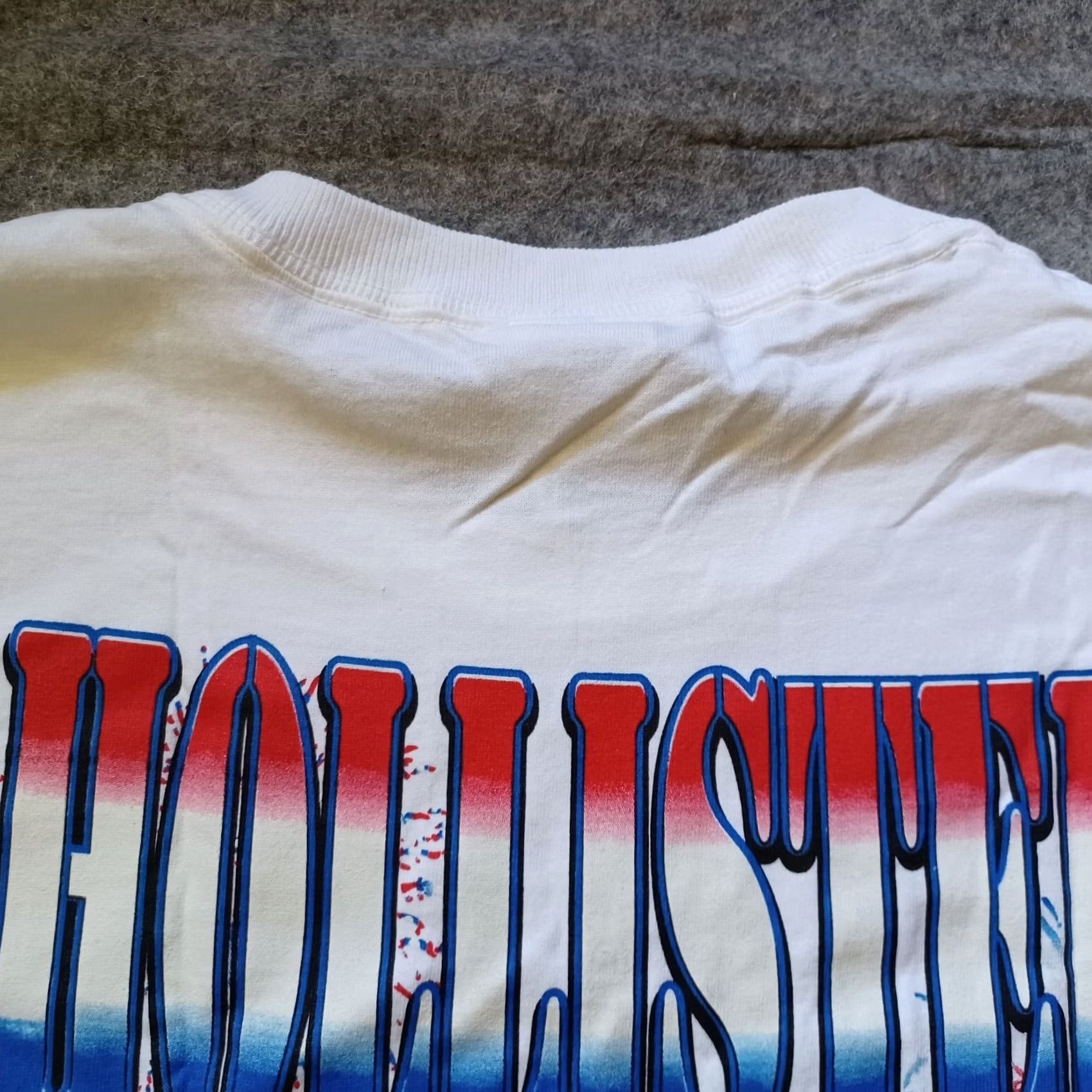 Fruit Of The Loom Hollister Independence Rally Shirt Large White Motorcycle Engine Graphic Mens Size US L / EU 52-54 / 3 - 5 Thumbnail