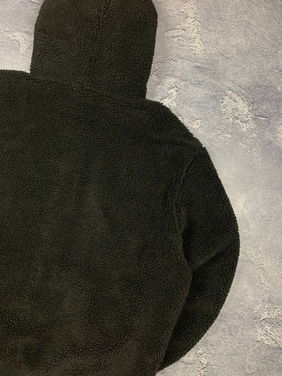 Karl Kani Karl Kani Men's Sherpa Hoodie Black Teddy Bear Fleece Size US L / EU 52-54 / 3 - 11 Thumbnail