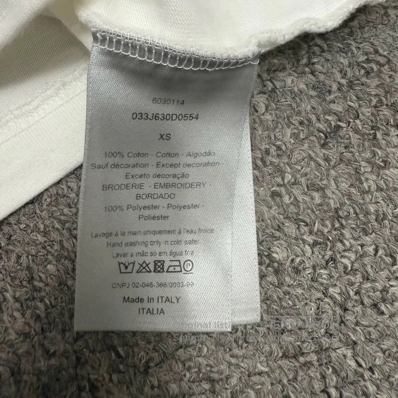 Dior dior embroidered logo stussy collaboration t-shirt. Size US XS / EU 42 / 0 - 4 Thumbnail
