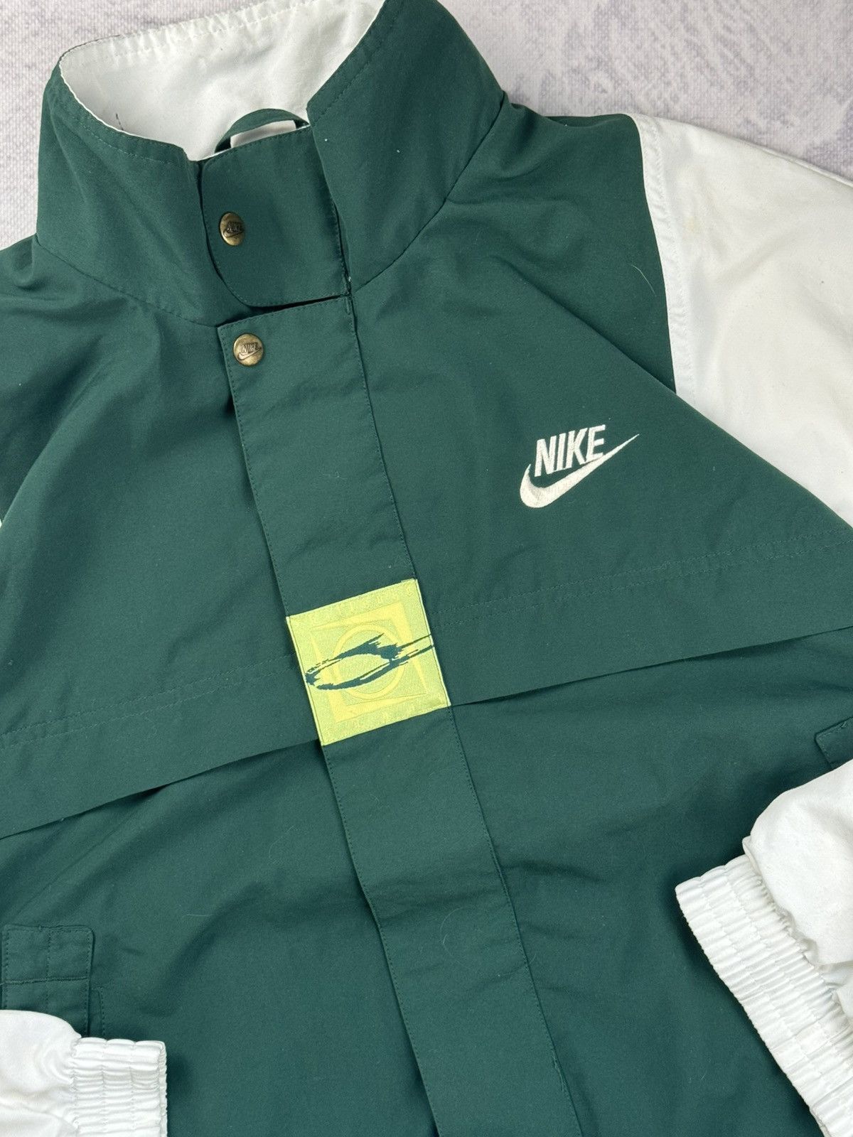 Nike × Nike ACG NIKE CHALLENGE COURT VINTAGE BASI LOGO OVERSIZE LIGHT JACKET Size US L / EU 52-54 / 3 - 7 Thumbnail