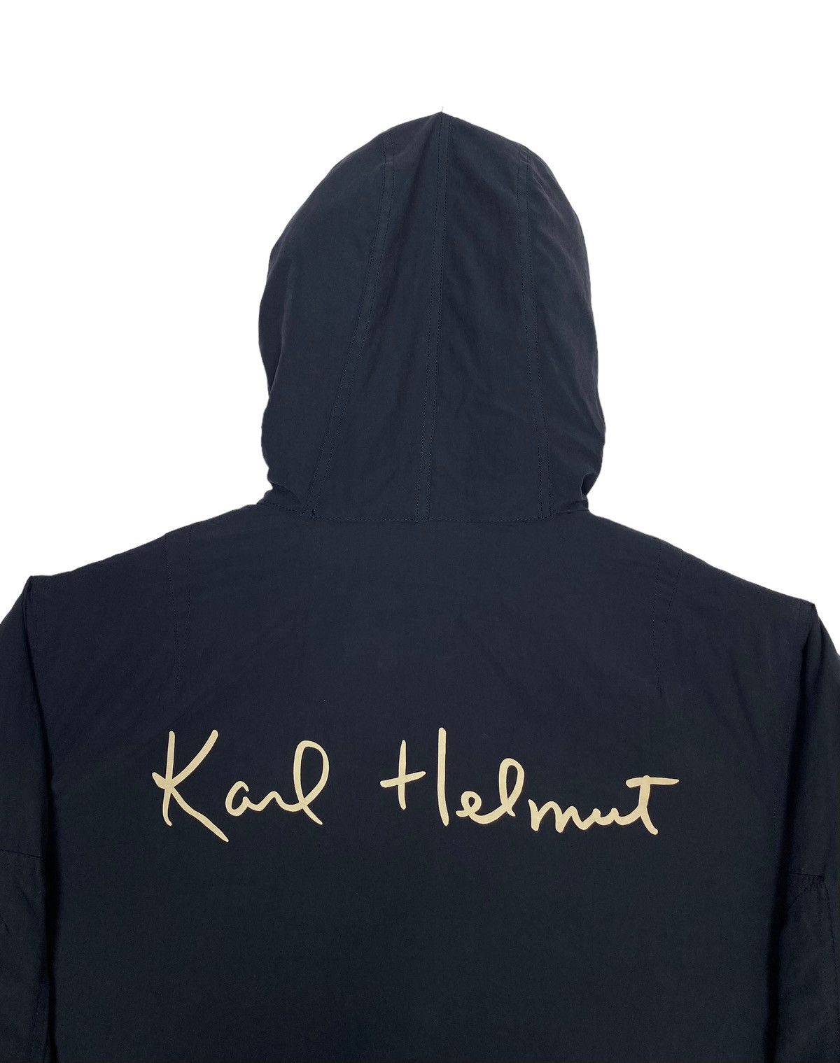 Karl Helmut Rare‼️ Karl Helmut Hoodie Bomber Jacket Spellout Size US M / EU 48-50 / 2 - 2 Thumbnail