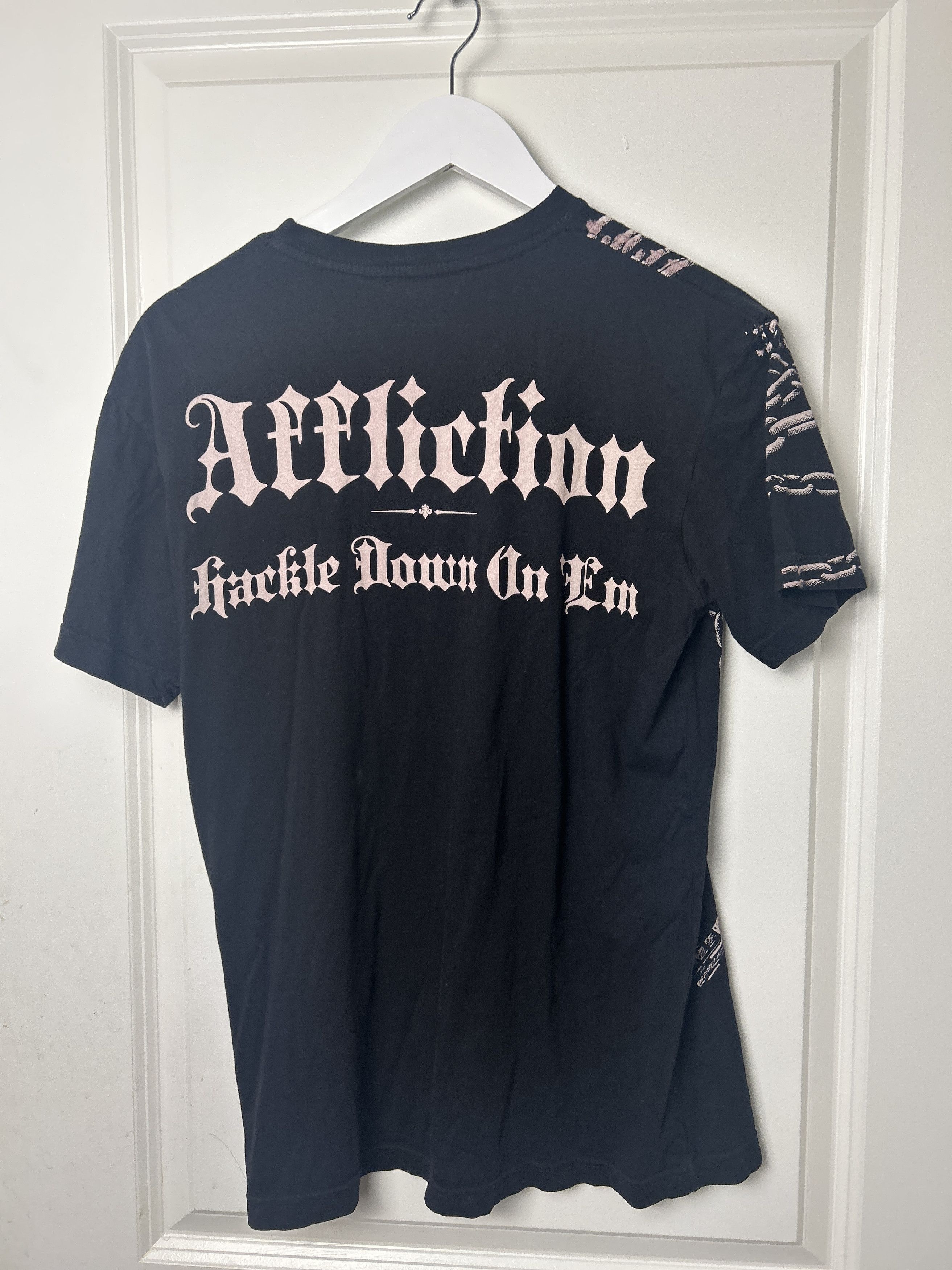 Affliction Affliction x Haunted Mound Hackle HDOE Skeleton Tee Size US M / EU 48-50 / 2 - 2 Thumbnail