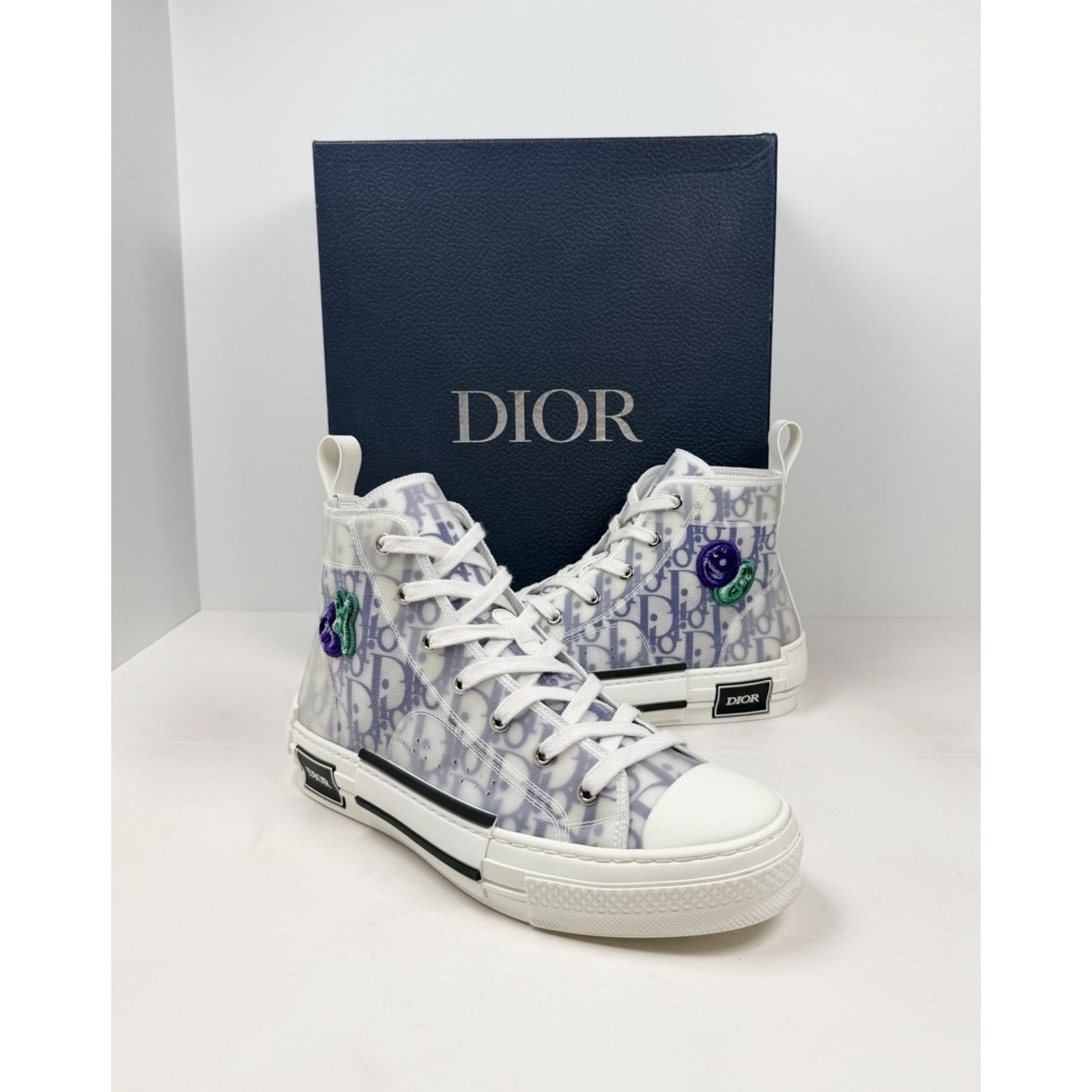 Dior Size 40EU/7US - Dior B23 High x Kenny Scharf Purple Size US 7 / EU 40 - 2 Thumbnail