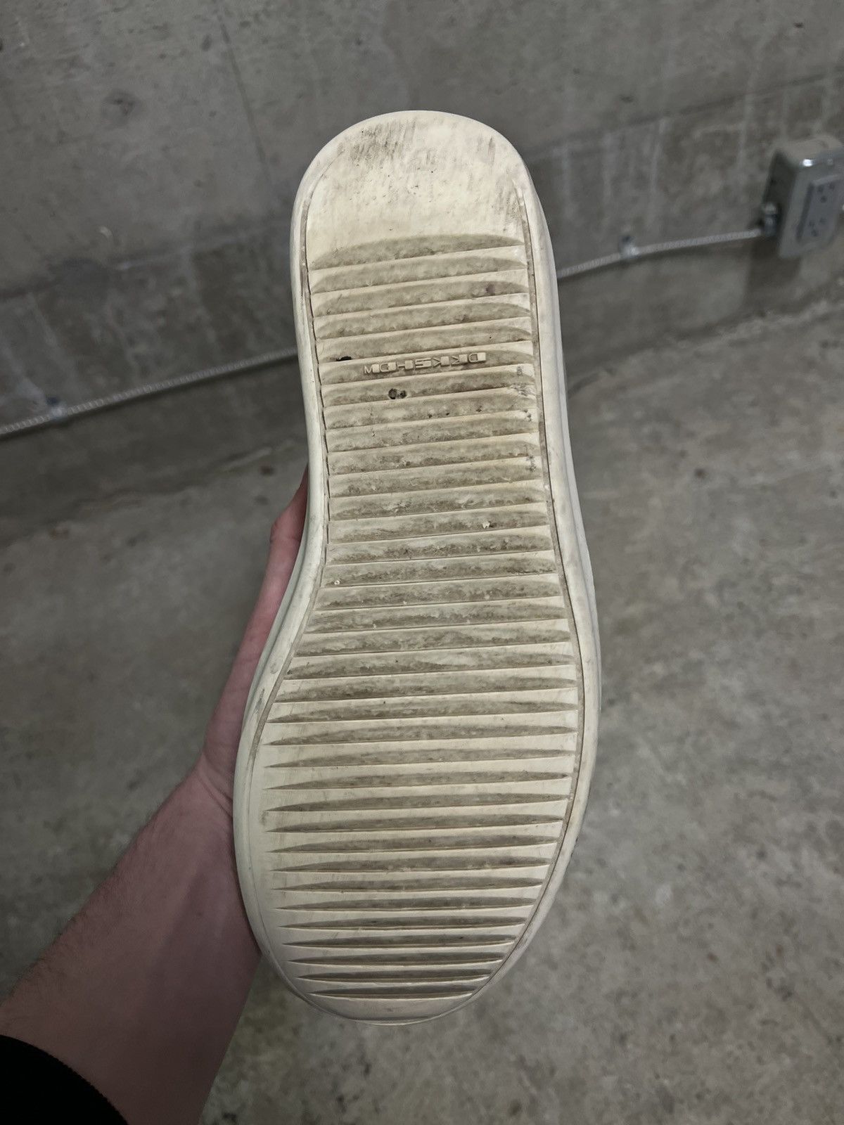 Rick Owens Drkshdw Rick Owens DRKSHDW Pearl High Ramones Size US 9.5 / EU 42-43 - 6 Thumbnail