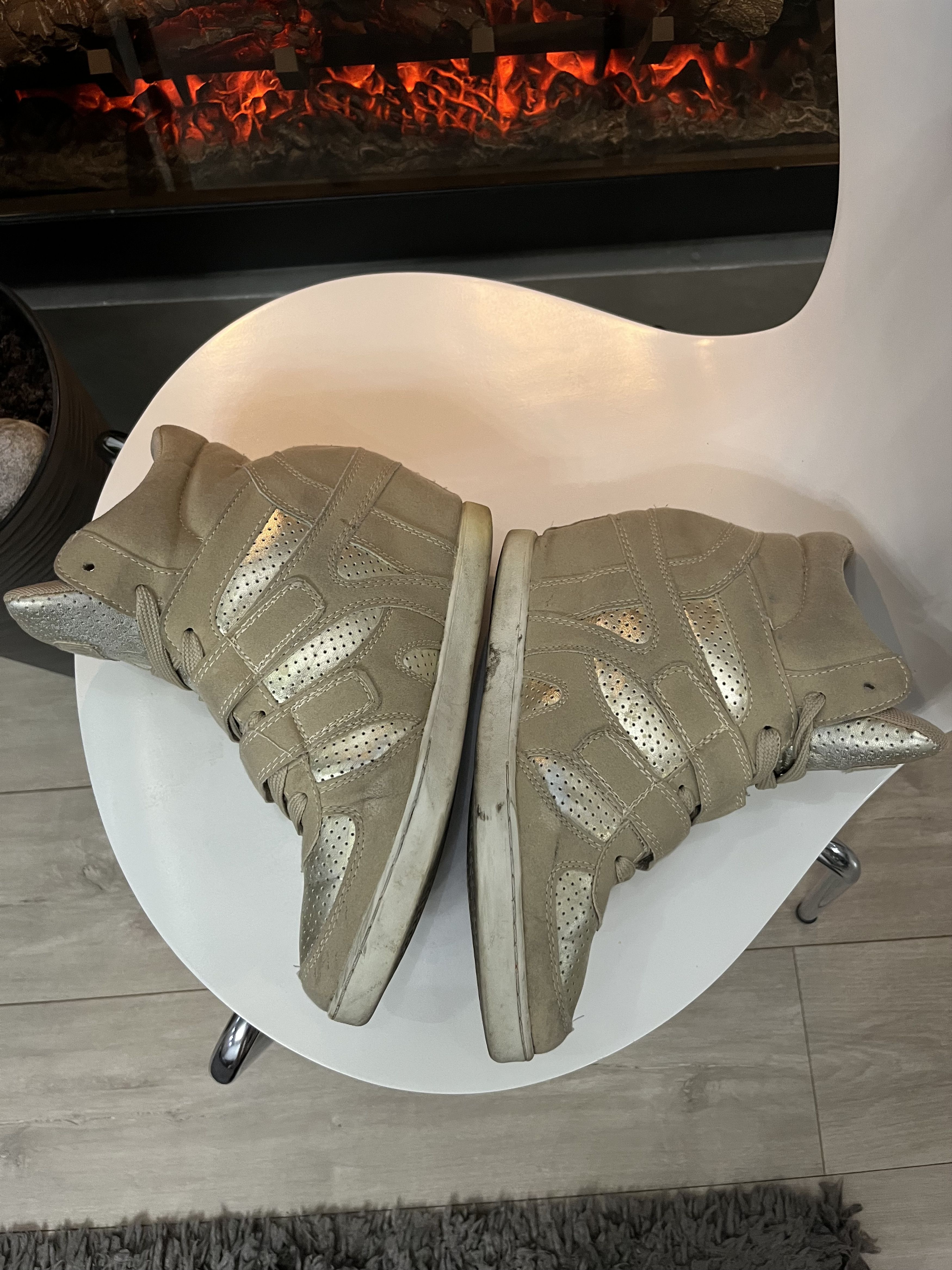 Isabel Marant 🔥00's Isabel Marant VIBE Bobby Bekett Wedge Sneakers Size US 10 / IT 40 - 8 Thumbnail
