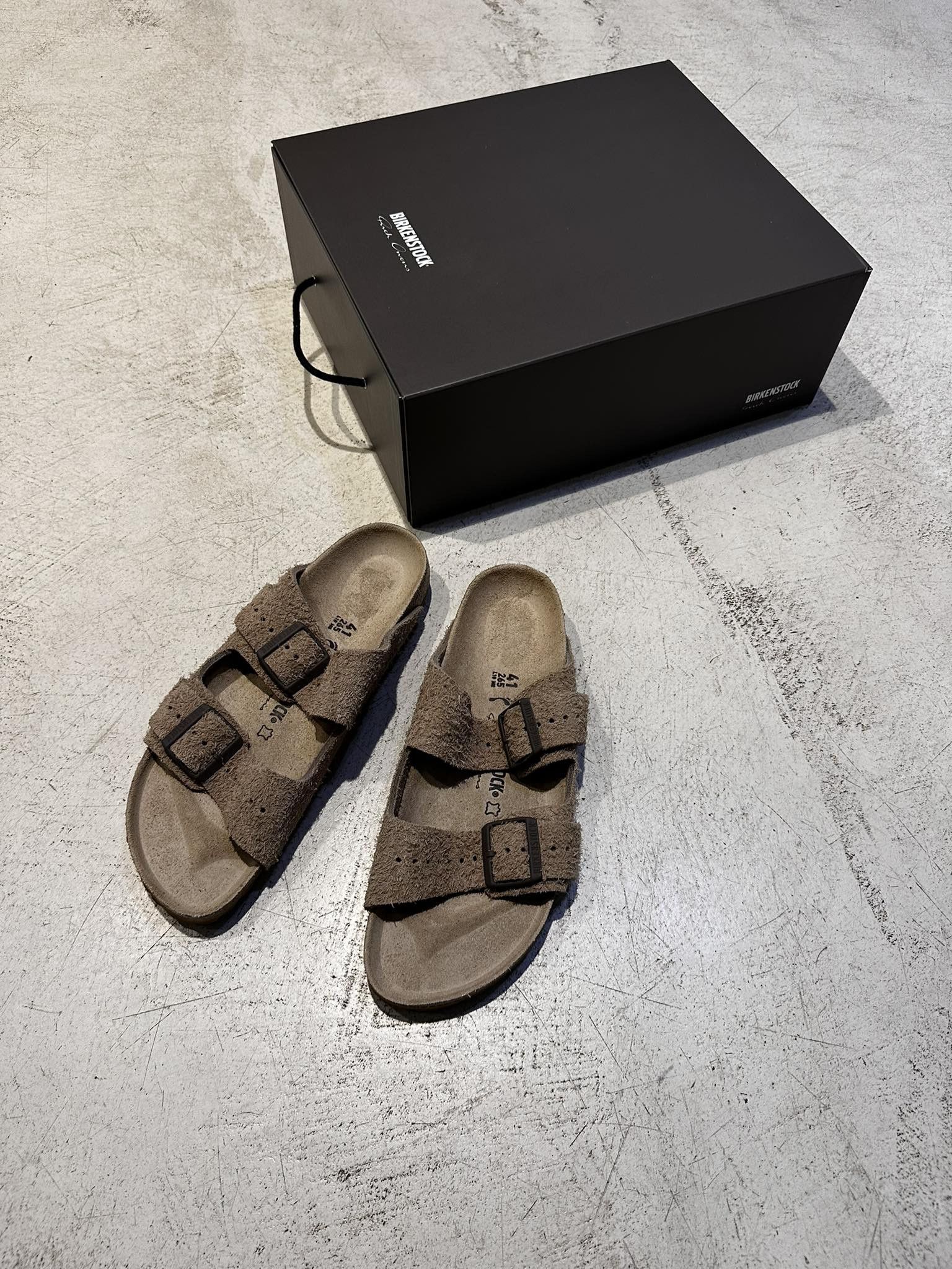 Rick owens birkenstock 41 hot sale