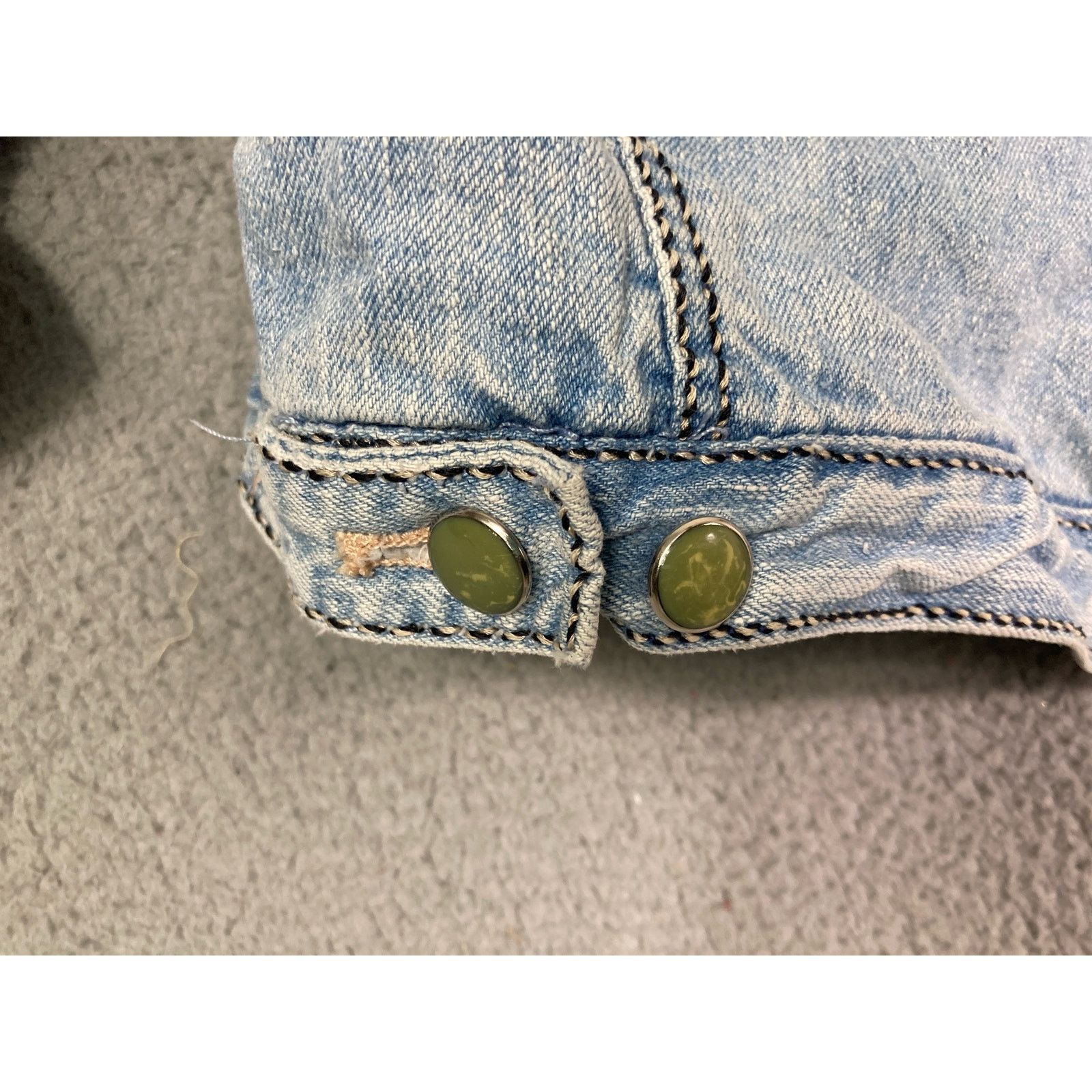 Other Vintage 80s Ary Cooper Wow Denim Jacket Women's Medium Size M / US 6-8 / IT 42-44 - 6 Thumbnail
