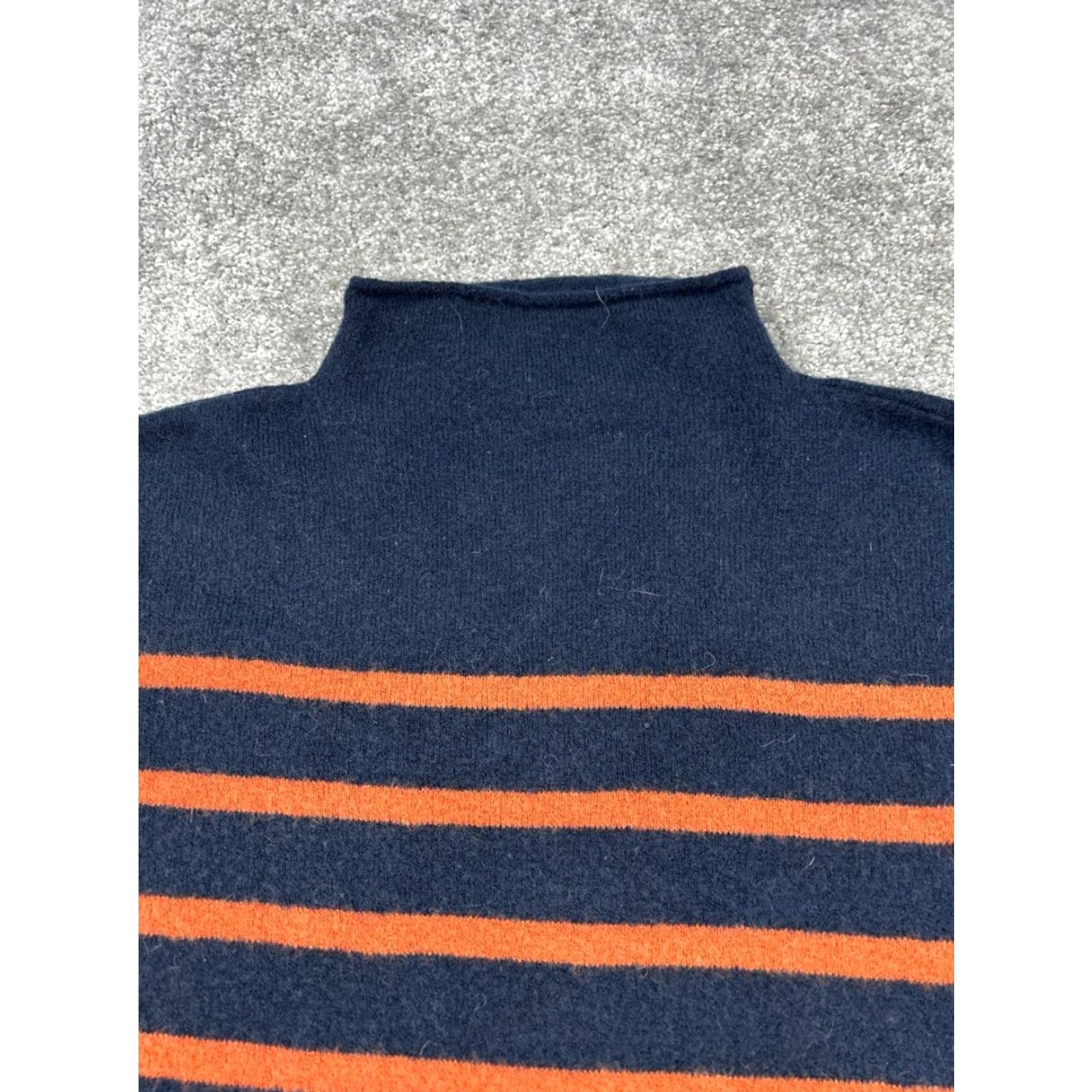 Madewell Madewell Sweater Womens XS Blue Orange Knit Pullover Size XXS / US 00 / IT 34 - 2 Thumbnail