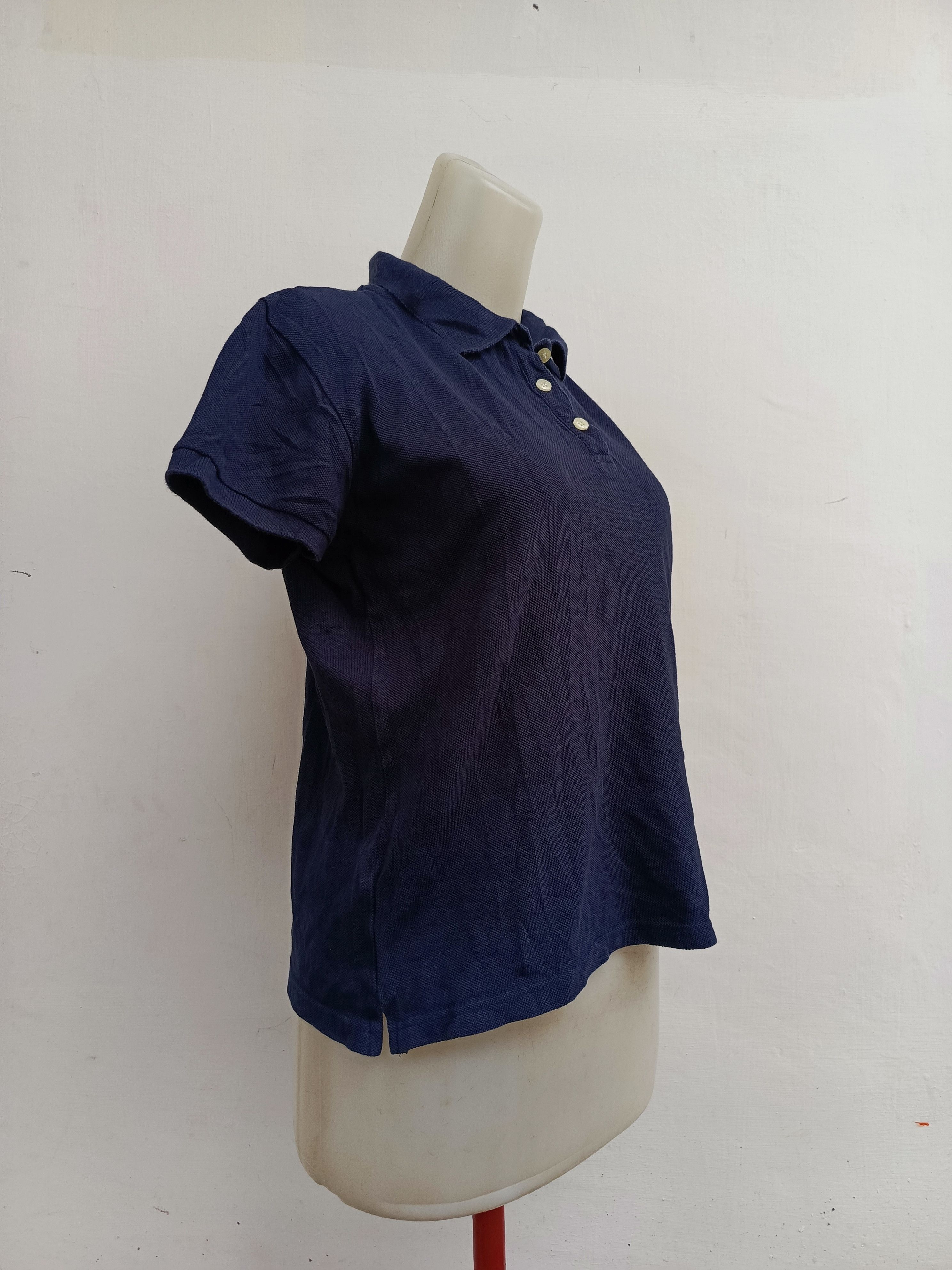 Maison Kitsune Maison Kitsuné Navy Polo Shirt Size S / US 4 / IT 40 - 3 Thumbnail