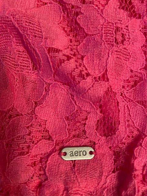 Aeropostale AEROPOSTALE All-lace Sheer Peplum Top NWT Size XS / US 0-2 / IT 36-38 - 4 Thumbnail