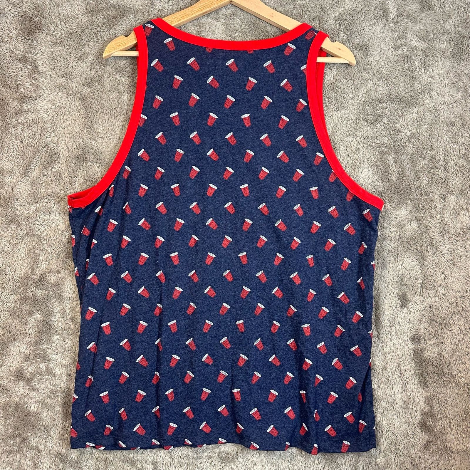 Other Mens Tank Top Solo Cup Party Beer Pong Flip Cup Beirut XL Size US XL / EU 56 / 4 - 3 Thumbnail