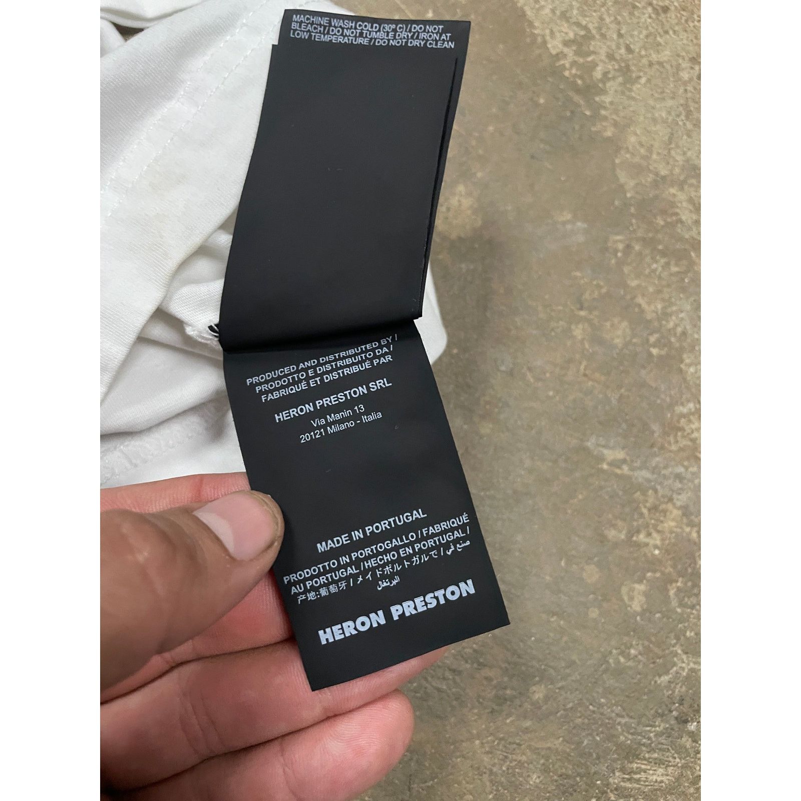 Heron Preston Heron Preston NASA Tee White Used XS Size US XS / EU 42 / 0 - 6 Thumbnail