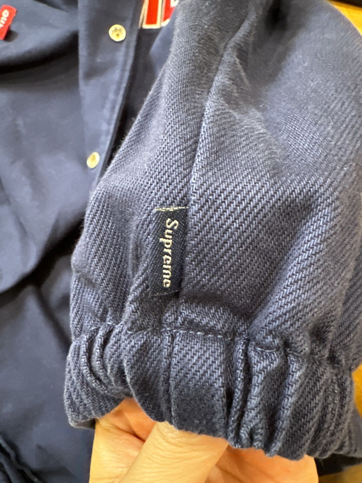 Supreme Supreme Arc Denim Coaches Jacket Navy | Grailed Supreme Supreme Arc Denim Coaches Jacket Navy | Grailed