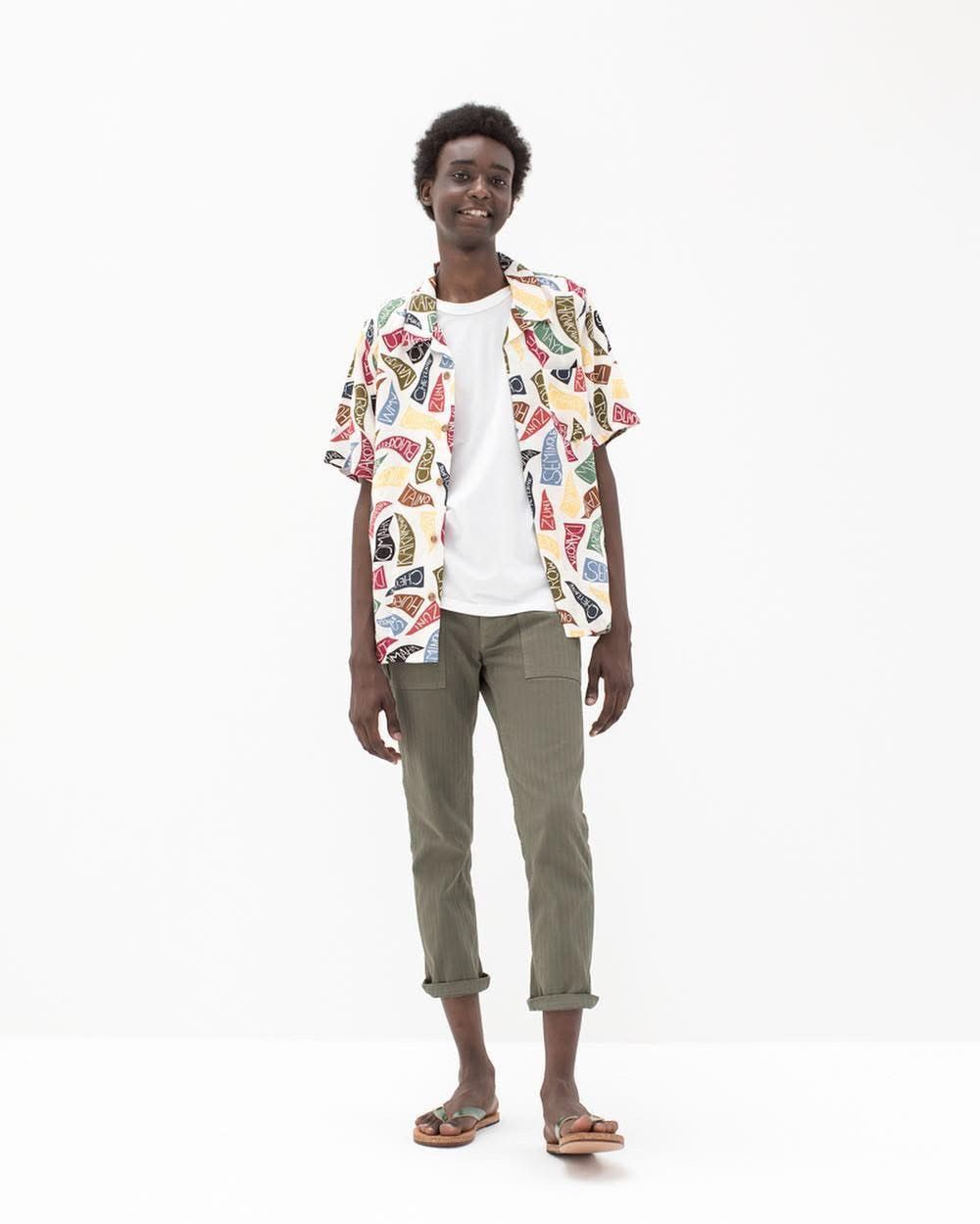 Visvim S/S19 Visvim Cropped Herringbone Drill Mil Pants Size US 30 / EU 46 - 1 Thumbnail