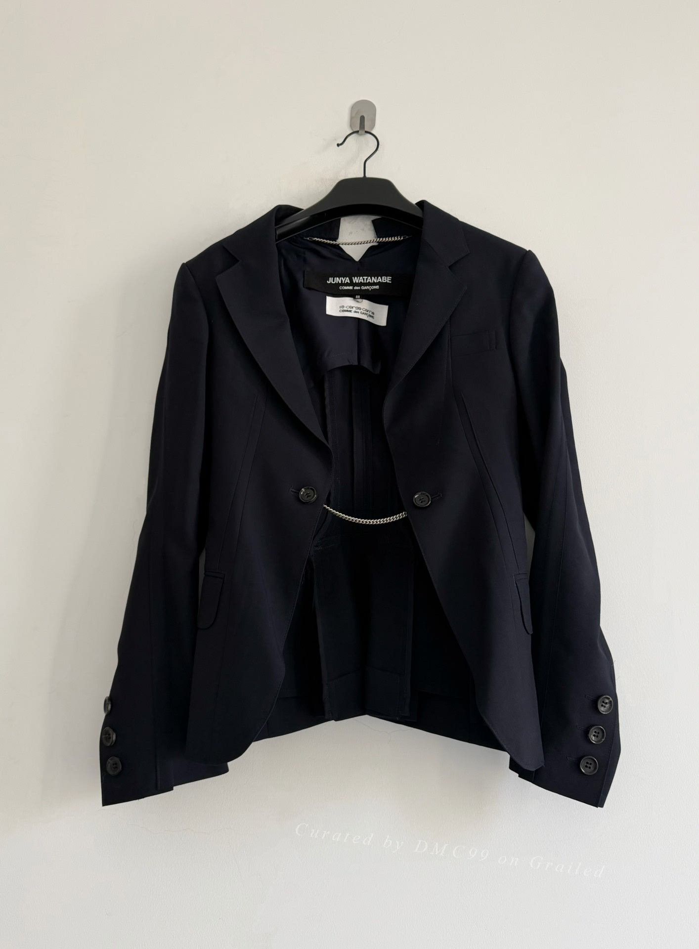 Junya Watanabe Junya Watanabe 2008 Wool Jacket Size S / US 4 / IT 40 - 1 Thumbnail
