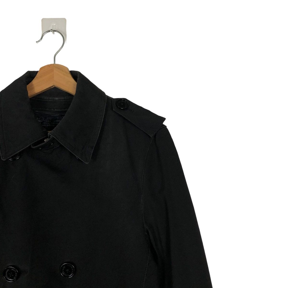 Burberry 🔥VINTAGE BURBERRY BLACK LABEL LONG JACKET NOVA CHECK DESIGN Size US M / EU 48-50 / 2 - 6 Thumbnail