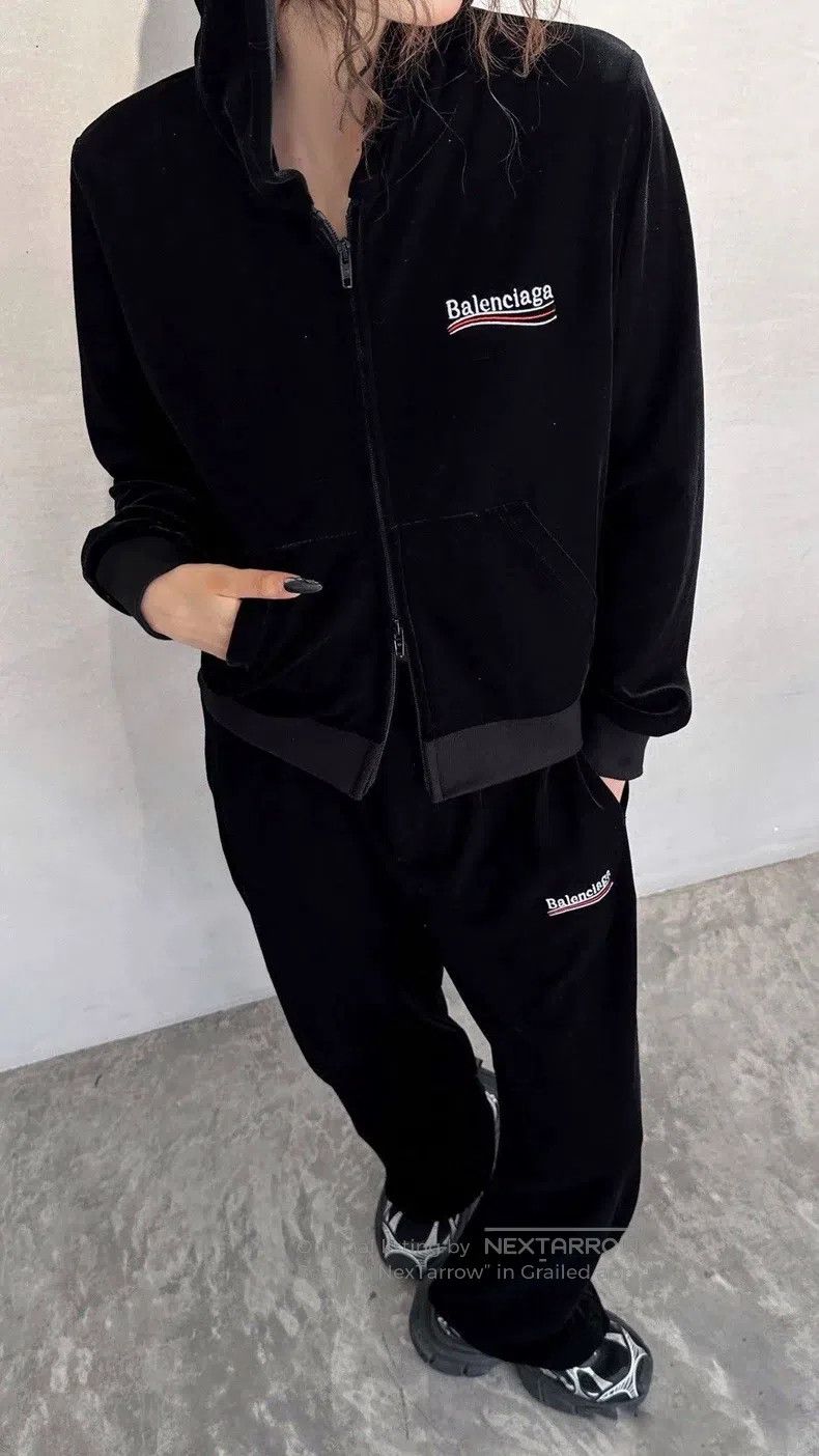 Balenciaga Balenciaga Coke logo embroidered hoodie jacket, size L Size US S / EU 44-46 / 1 - 1 Thumbnail