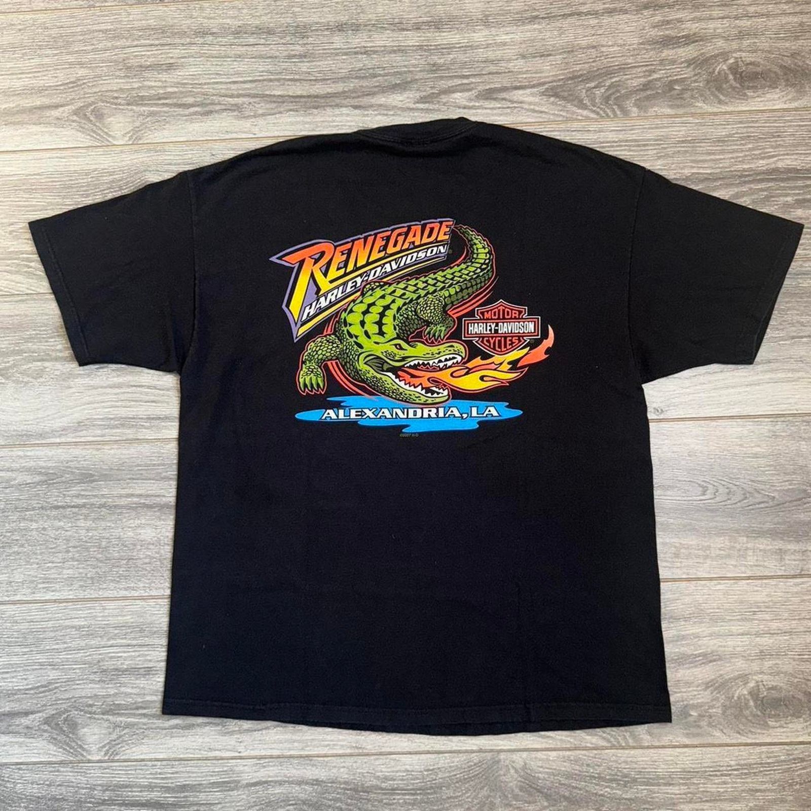 Harley Davidson Vintage Harley Davidson Shirt Size US XL / EU 56 / 4 - 3 Thumbnail