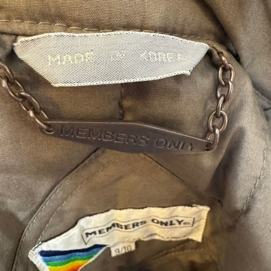 Members Only Members Only Belted Parka Puffer Coat Women 9/10 Olive Green Size M / US 6-8 / IT 42-44 - 10 Thumbnail