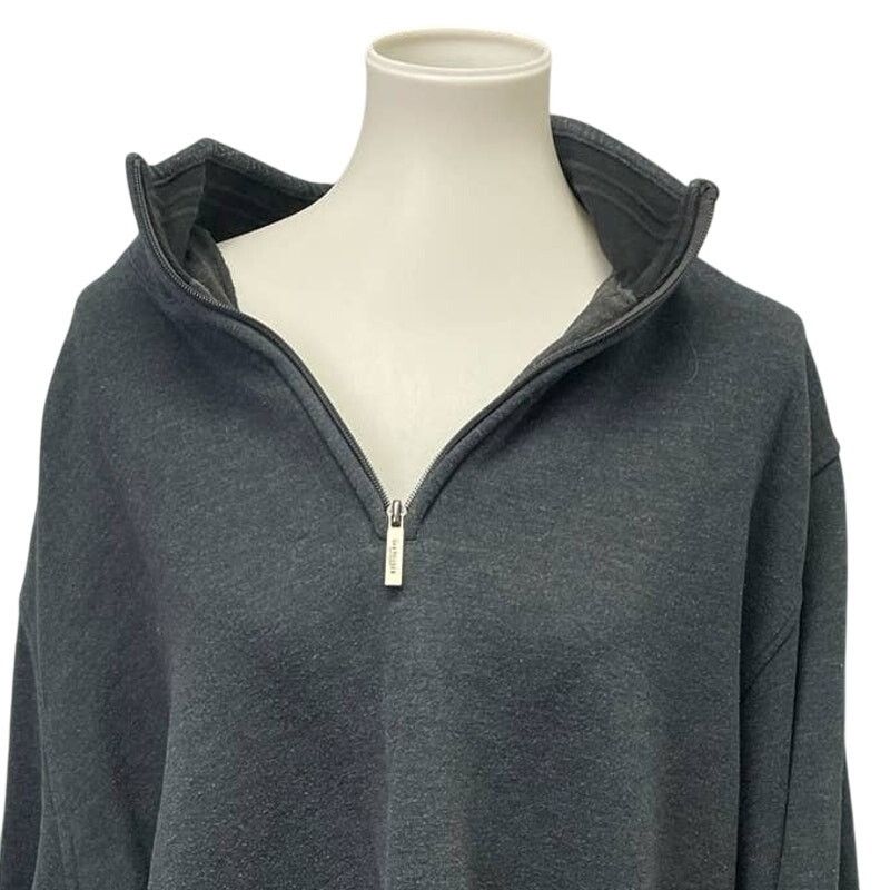 Van Heusen Van Heusen Mens XXL 1/4 Zip Cotton Blend Pullover Sweatshirt Size US XXL / EU 58 / 5 - 2 Thumbnail