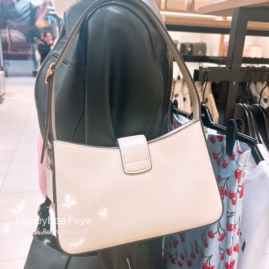 Coach Eliza Shoulder Bag With Zipper Closure CAA93 Size ONE SIZE - 3 Thumbnail