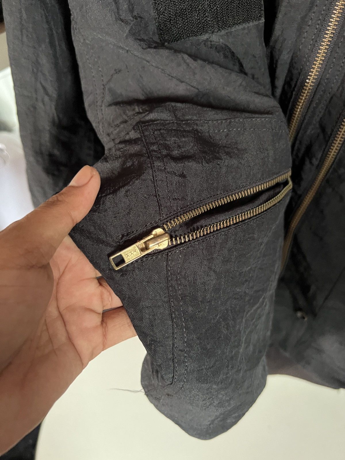 Issey Miyake × Japanese Brand SABUROKU MEN’S Bomber Jacket Size US L / EU 52-54 / 3 - 8 Thumbnail