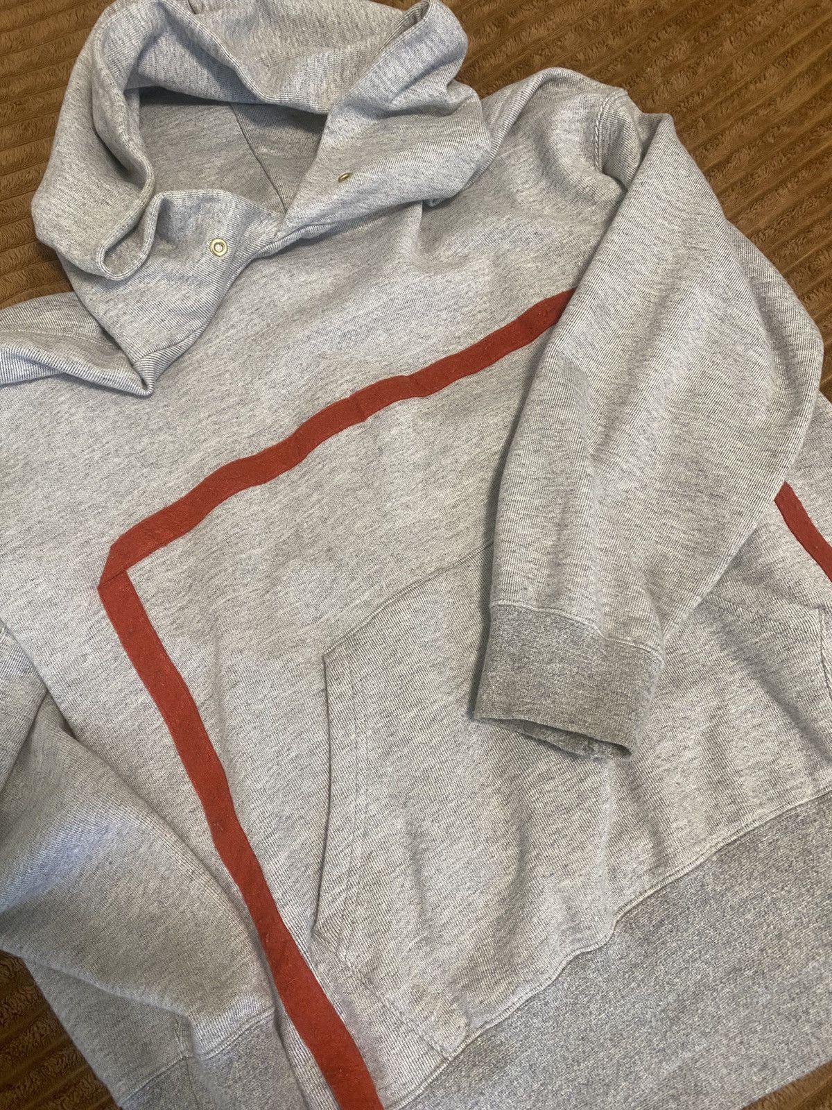 Visvim JUMBO P.O. RED SQUARE HOODIE AW18 Size US S / EU 44-46 / 1 - 4 Thumbnail