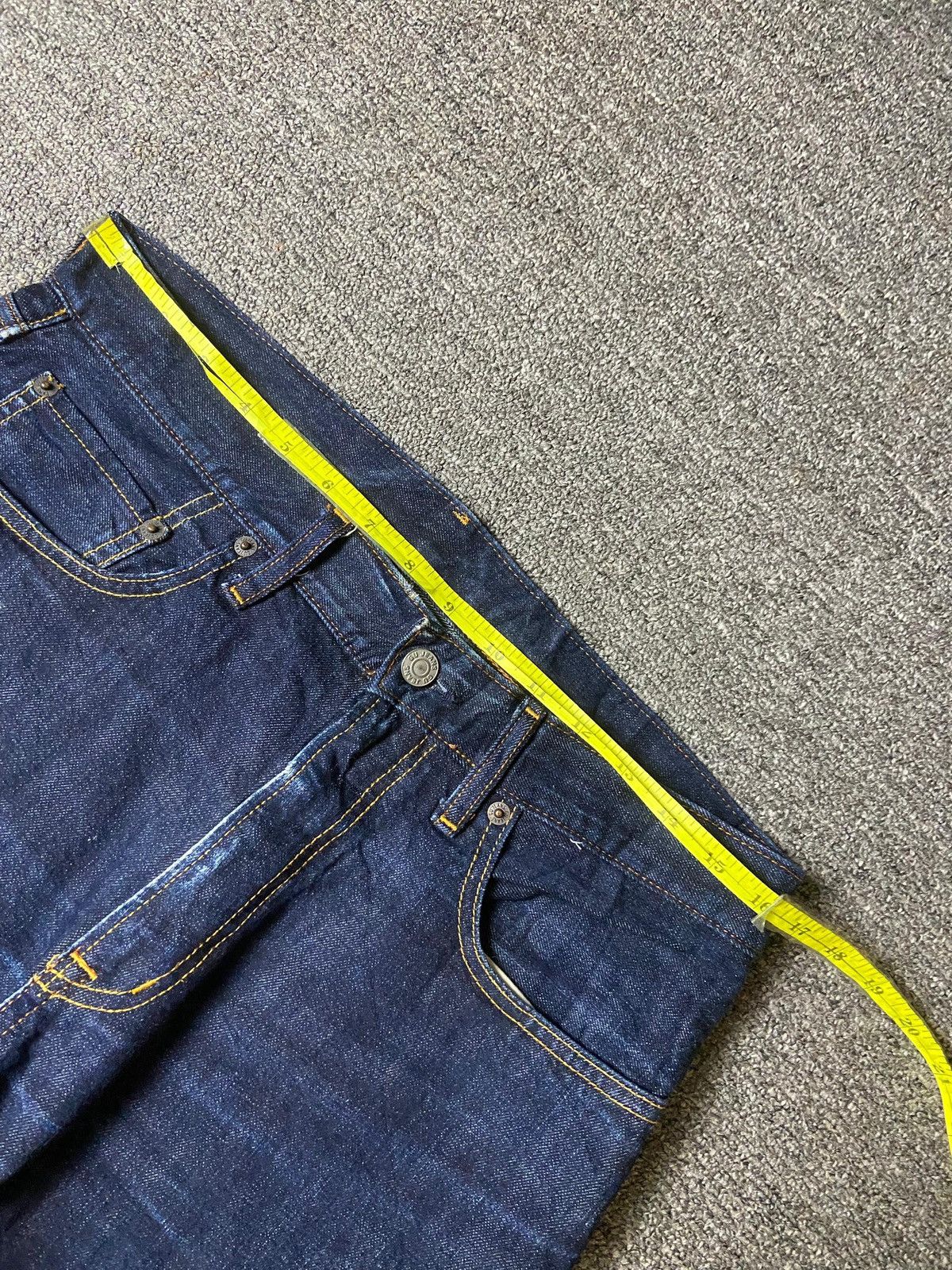 GU × Japanese Brand × Vintage GU Japanese Brand Straight Cut Denim Jeans (128) Size US 32 / EU 48 - 10 Thumbnail