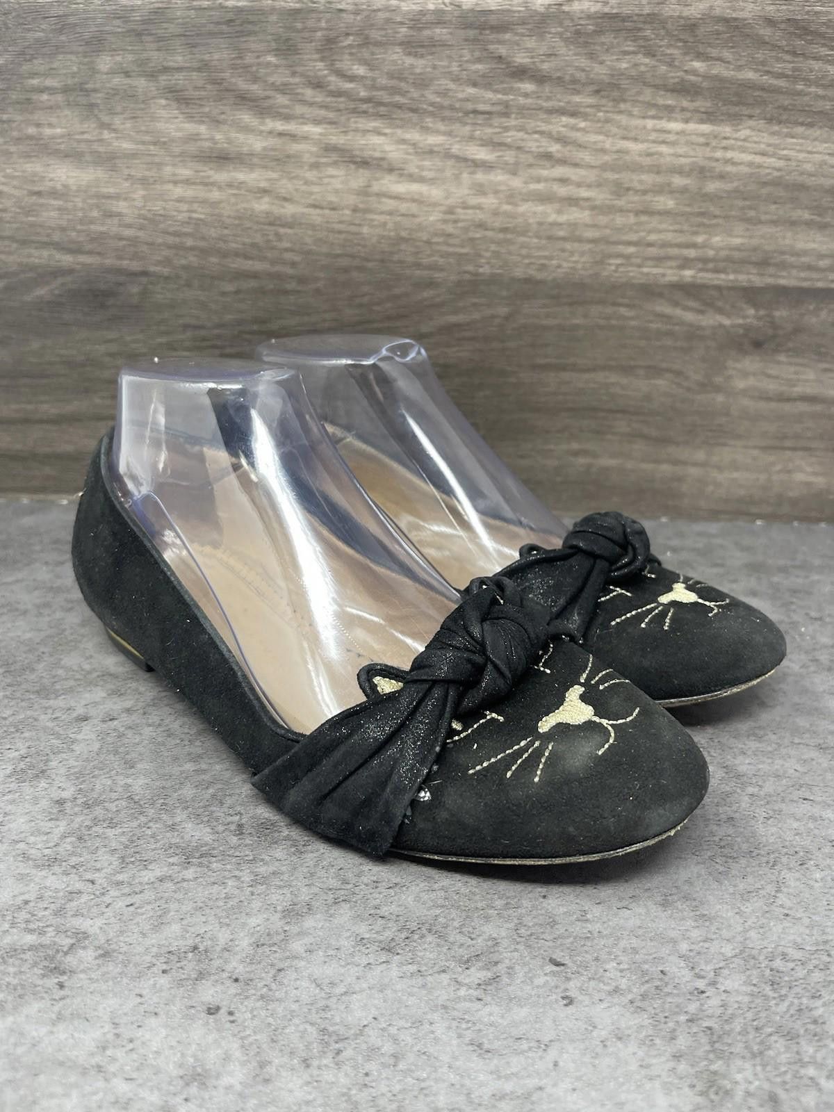 Other Charlotte Olympia Kitty Kat Flats Womens Size 7.5 (37.5 Size US 7.5 / IT 37.5 - 4 Thumbnail
