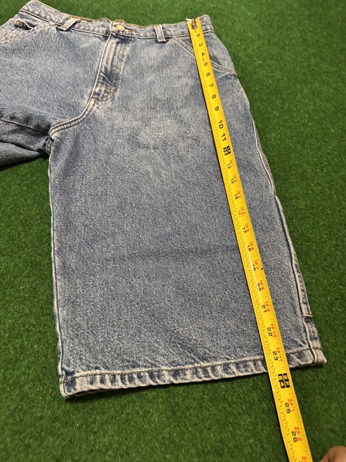 Faded Glory × Vintage Vintage Y2K Baggy Jorts Below Knee Skater Grunge Shorts Size US 28 / EU 44 - 7 Thumbnail