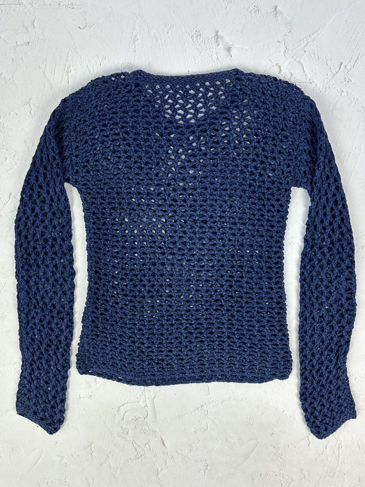 Japanese Brand × Vintage Vintage Large Mesh Sweater Size US M / EU 48-50 / 2 - 5 Thumbnail