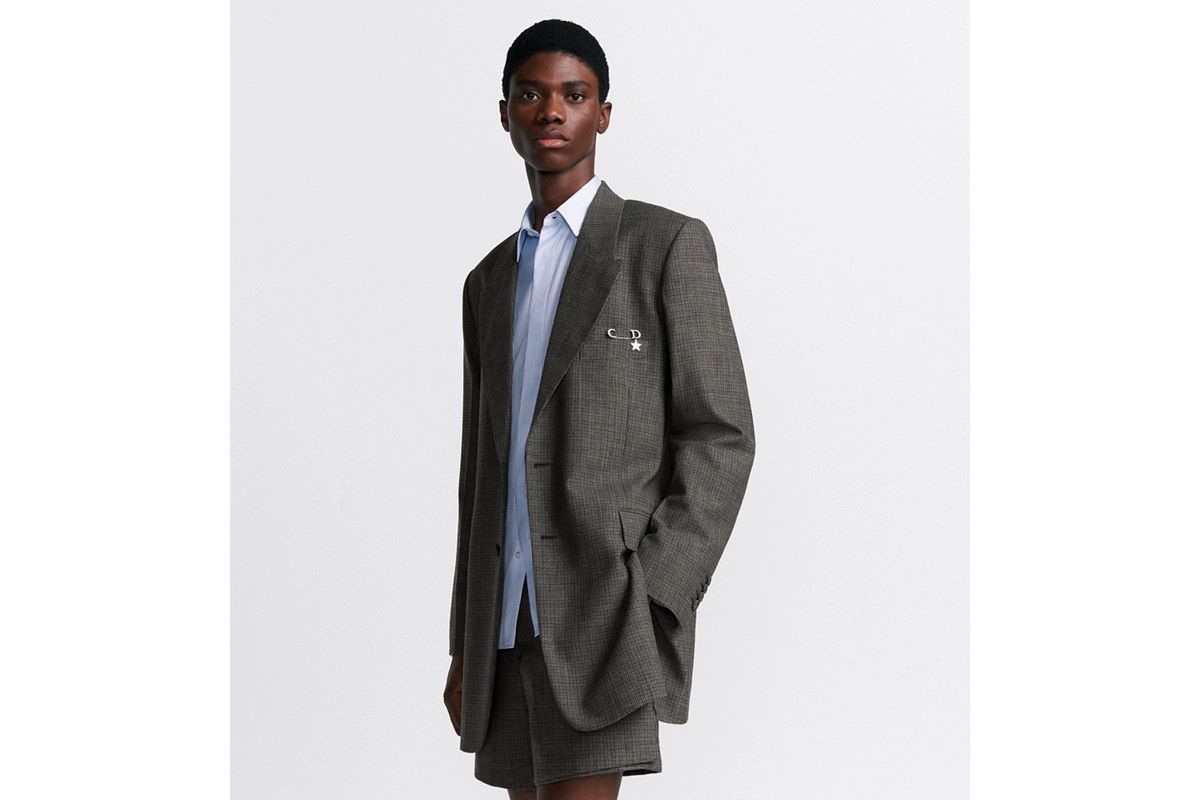 Dior o1bcso1str0226 Long Jacket in Grey Size US XL / EU 56 / 4 - 4 Thumbnail