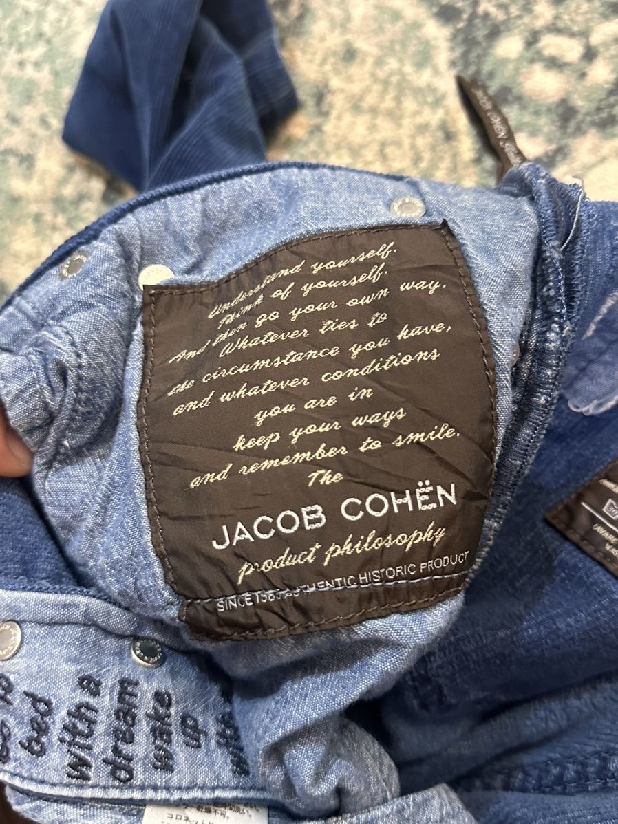 Jacob Cohen Jacob Cohen J622 Comfort Stretch Corduroy Pant (Handmade) Size US 31 - 17 Thumbnail
